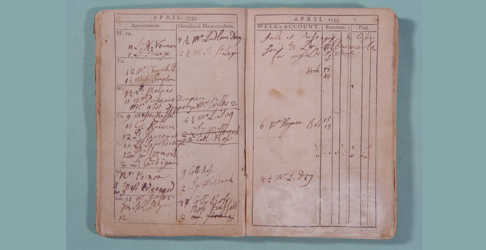 Reynolds sitter's book © The Box, Plymouth